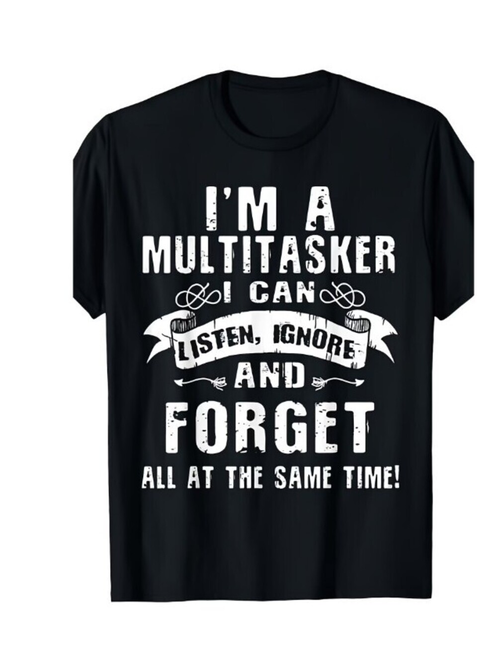 Multitasker Graphic T-Shirt, Mens size M